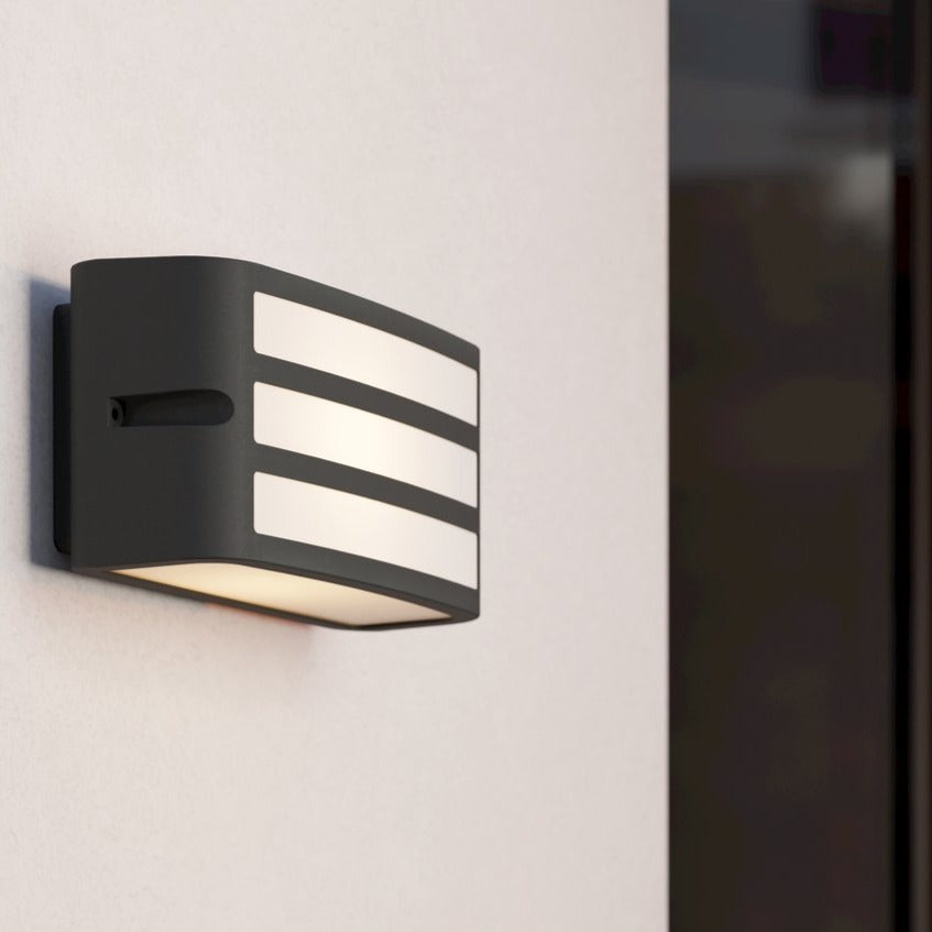 Aplica Exterior Camarda Grey & White IP44 Eglo 1xE27
