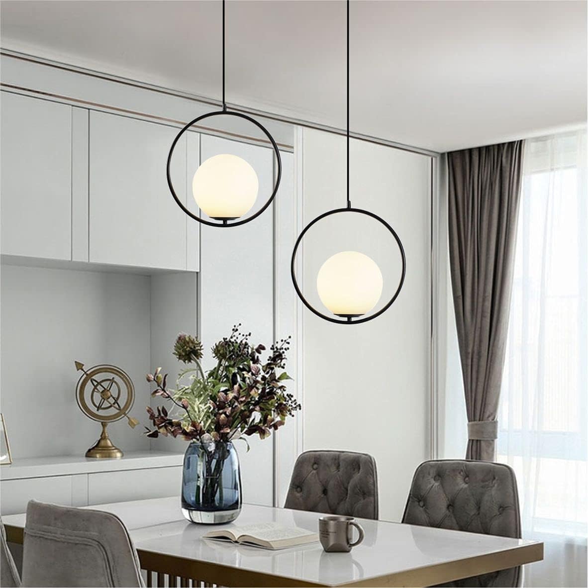 Pendul Nordic Full Moon Black
