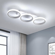 Lustra LED 54W ENZO CIRCLE ALB Echivalent 300W