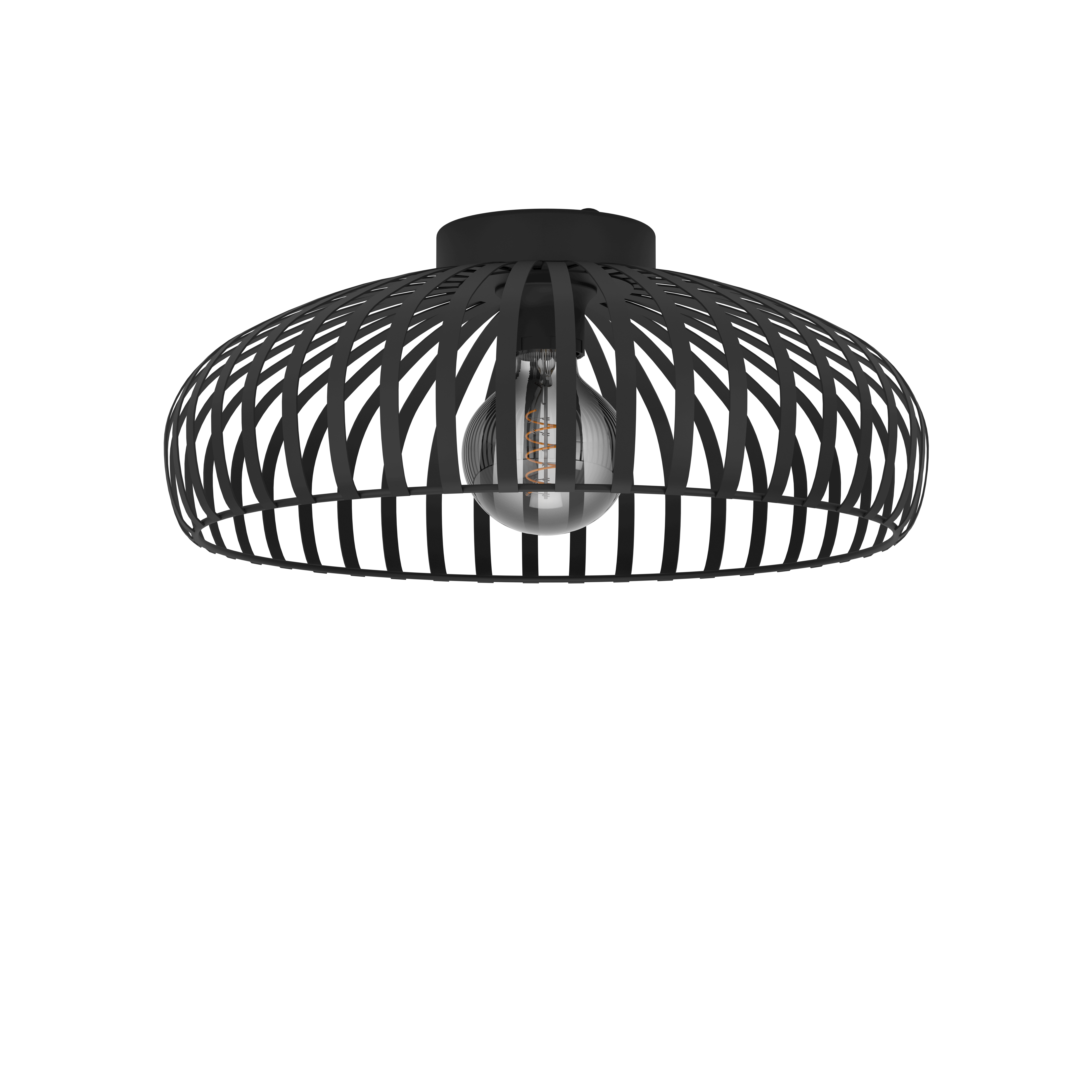Lustra MOGANO 3 Black Ø43CM Eglo Resigilat R2