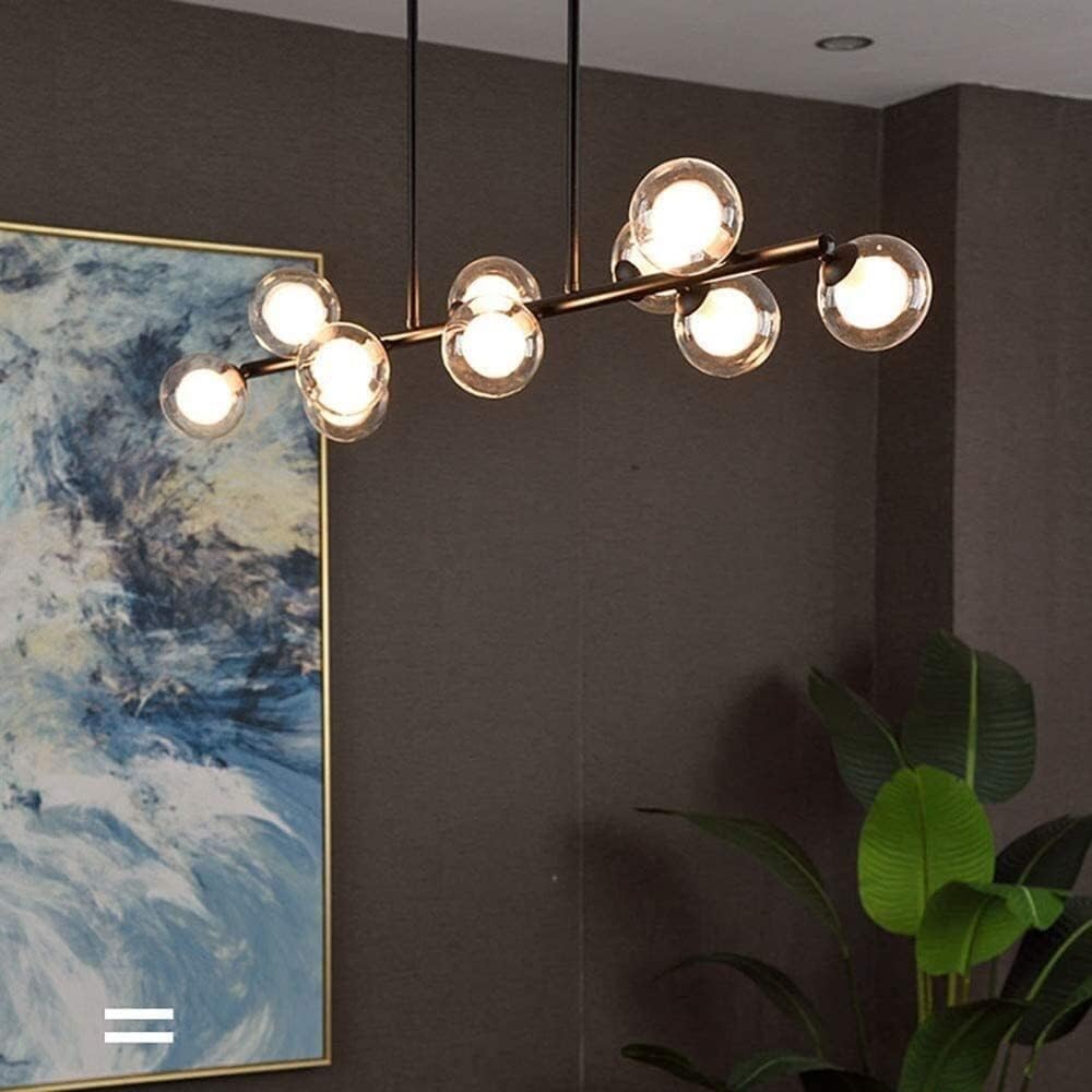 Lustra Nordic Style Abajur Dark Orbs Linnea 10xG9