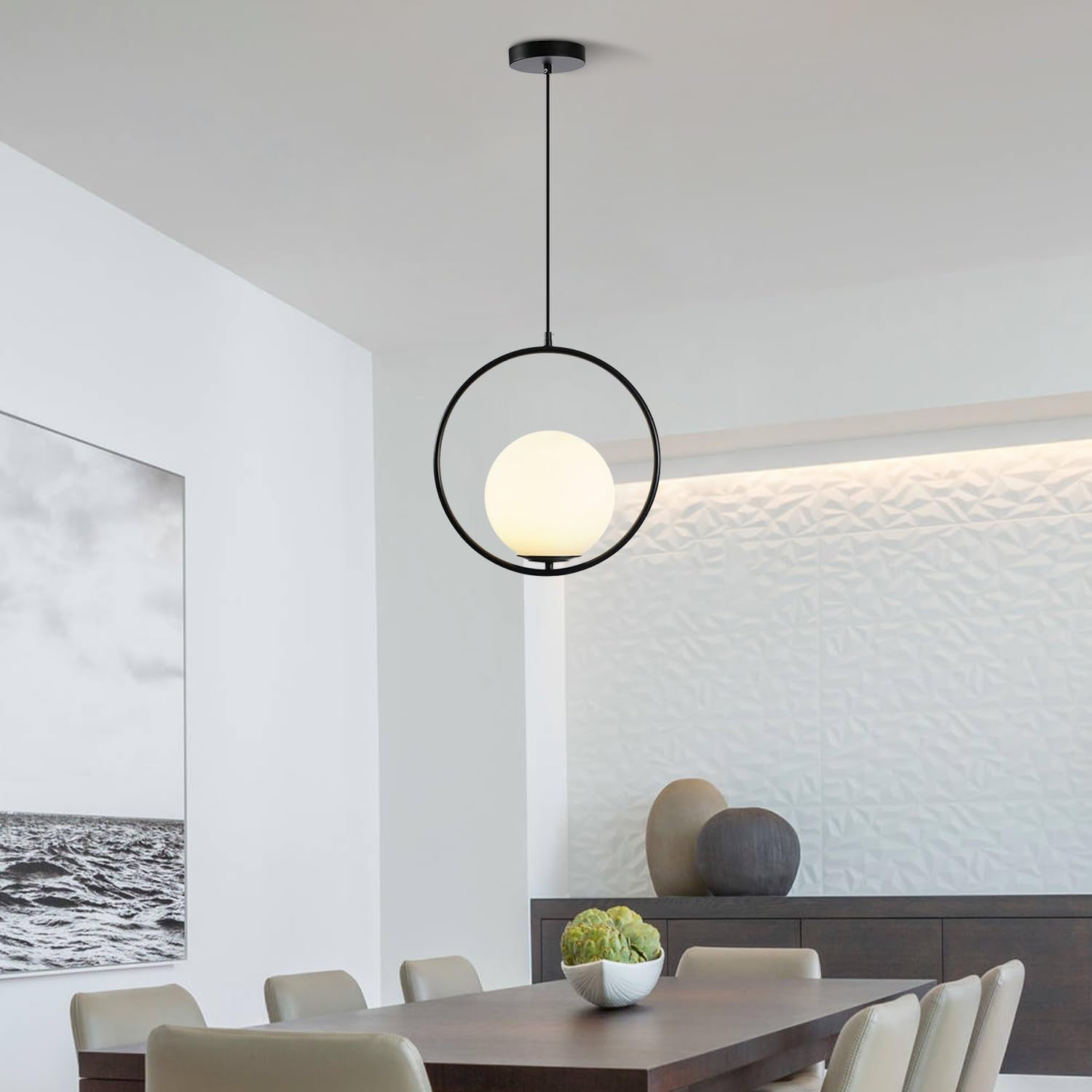 Pendul Nordic Full Moon Black