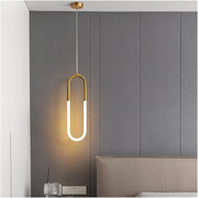 Pendul LED HALO Gold Echivalent 140W