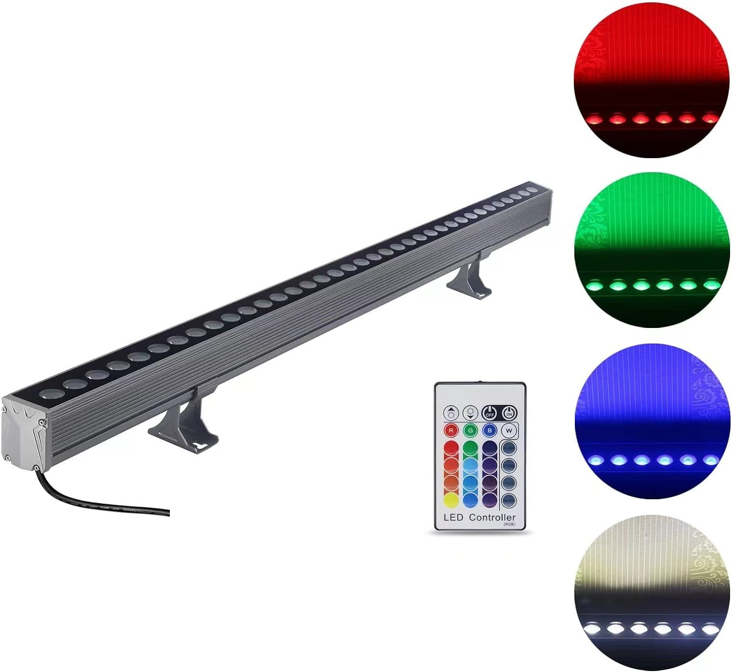 Corp Iluminat LED Arhitectural RGB 36W 100cm IP65