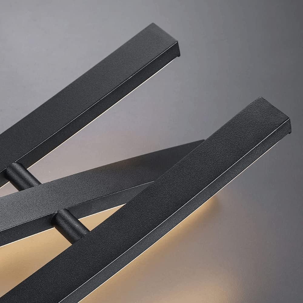 Lustra Led 132W Office Suspendata Black Telecomanda Lighting Fixtures