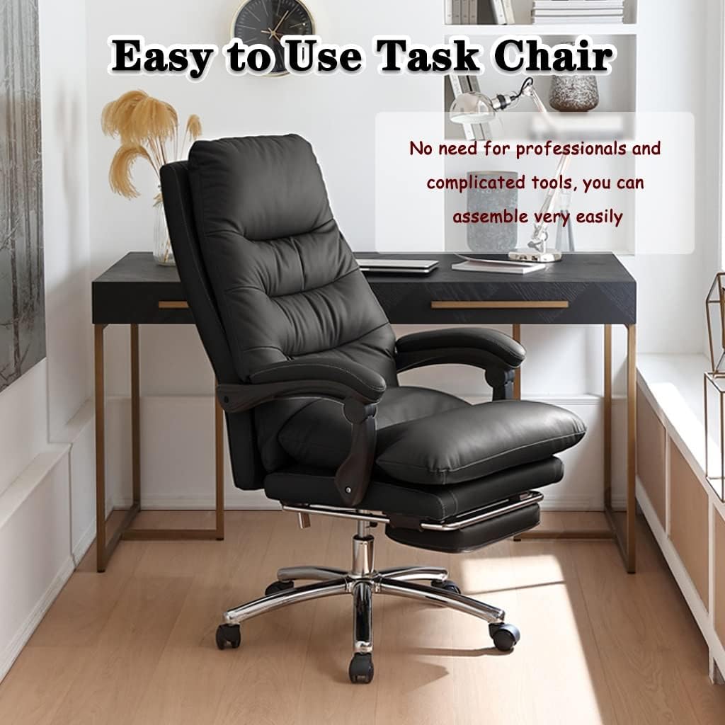 Scaun de Birou PREMIUM, Reglabil, WF-6055, Negru