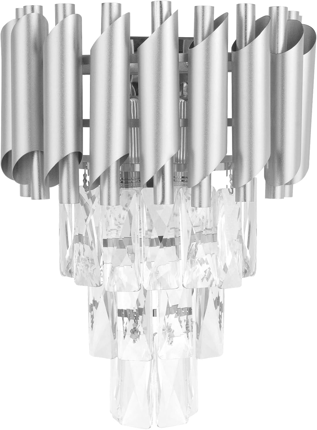 Aplica Perete Cristal Silver Panther