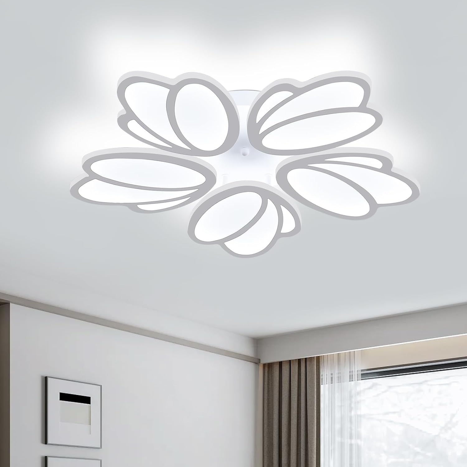 Lustra LED TULIP Echivalent 600W Telecomanda