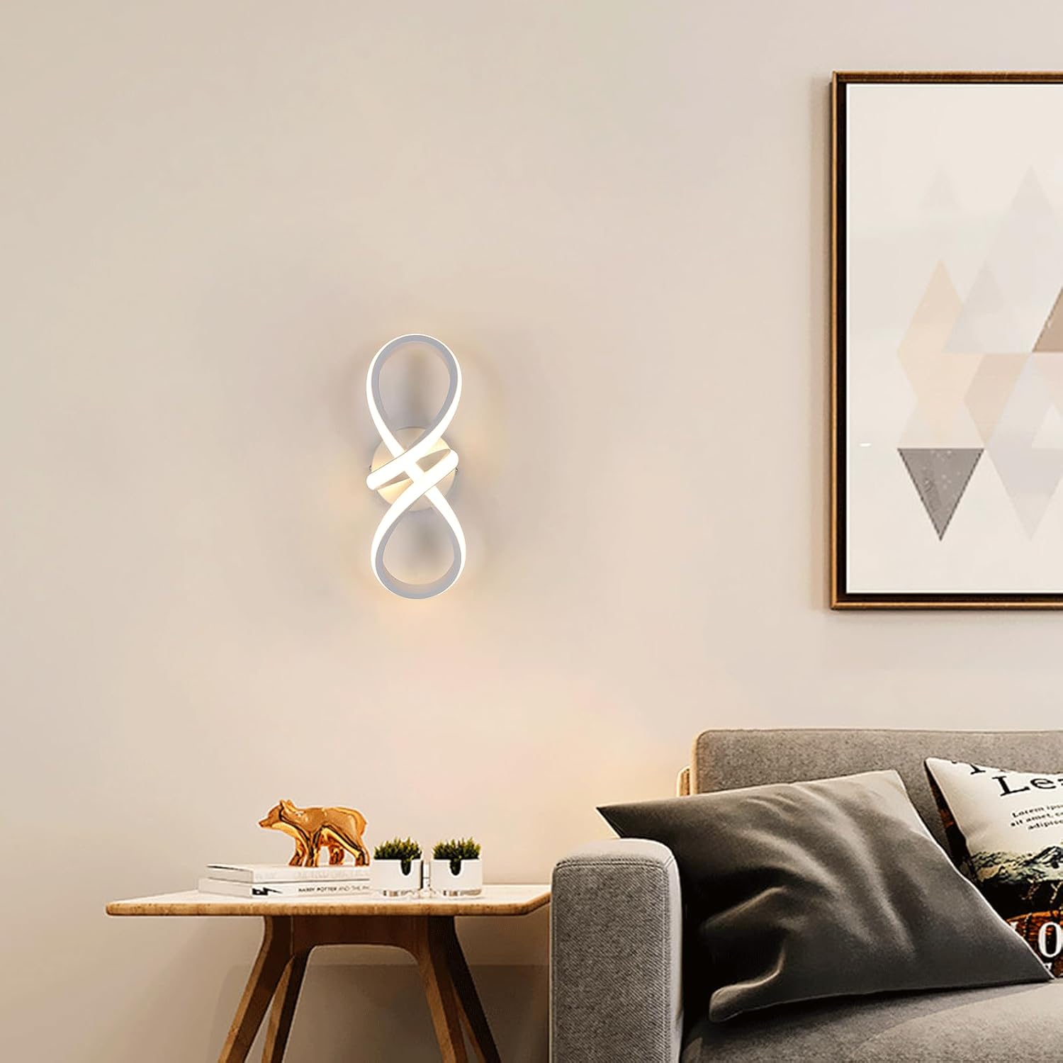 Aplica LED Serpent White Echivalent 200W