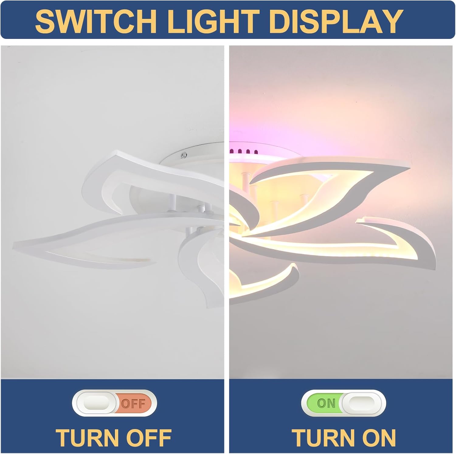 Lustra LED Narcisse RGB Echivalent 600W Telecomanda