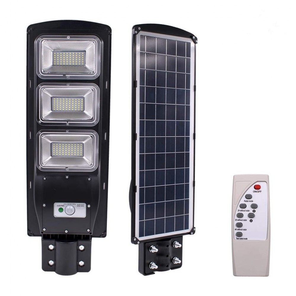 Lampa LED 90W Solara SLIM Senzor Miscare + Telecomanda