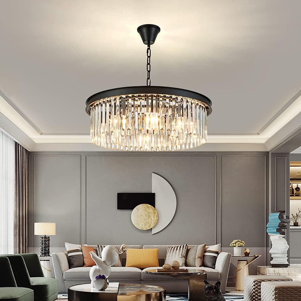 Candelabru Cristal JYKO Black ⌀30cm