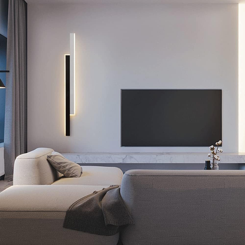 Aplica LED SCARLET 22W 80cm Negru+Alb