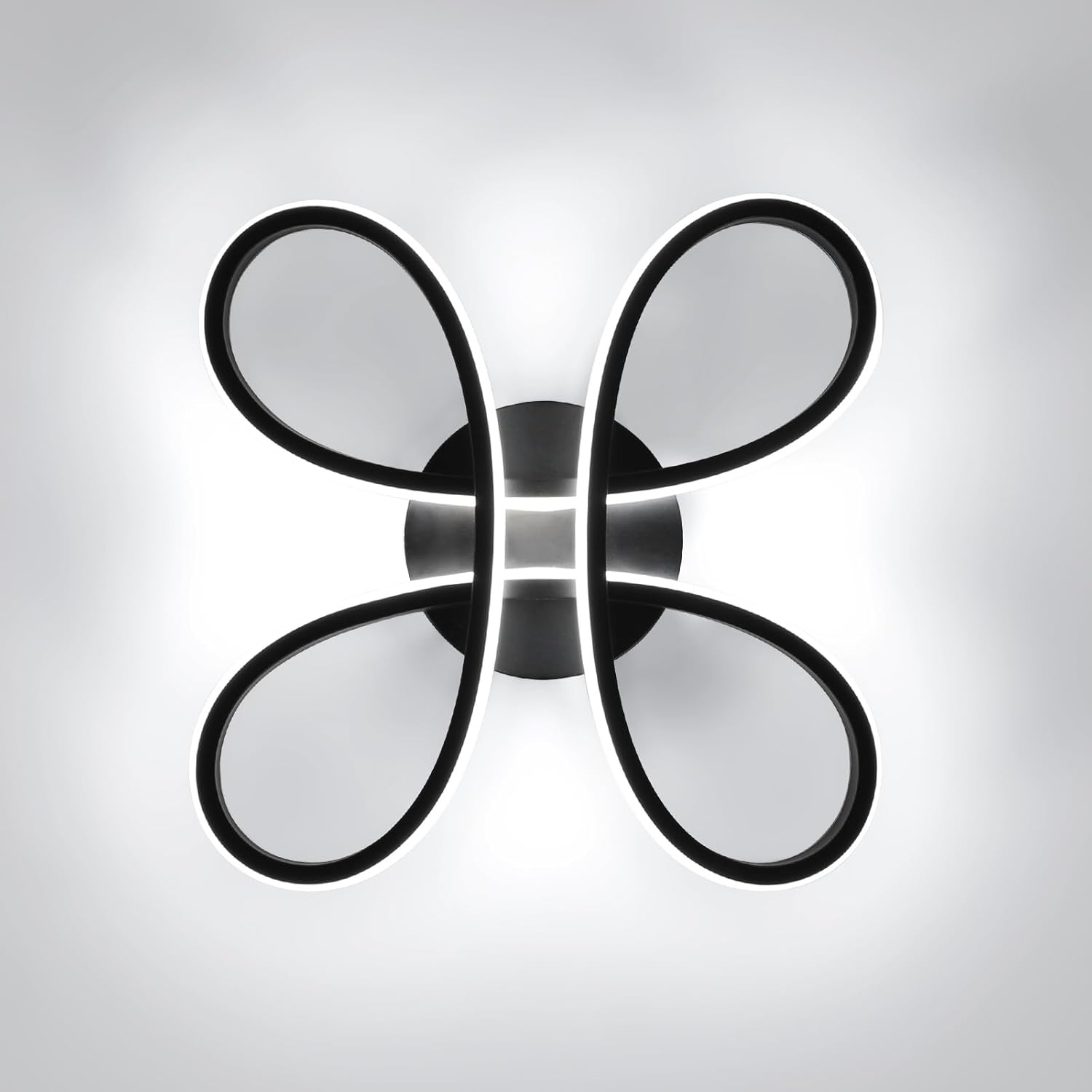 Lustra LED ZENDRA BLACK Echivalent 400W cu Telecomanda