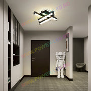 Aplica LED LINNES SQUARE 62W BLACK Echivalent 300W