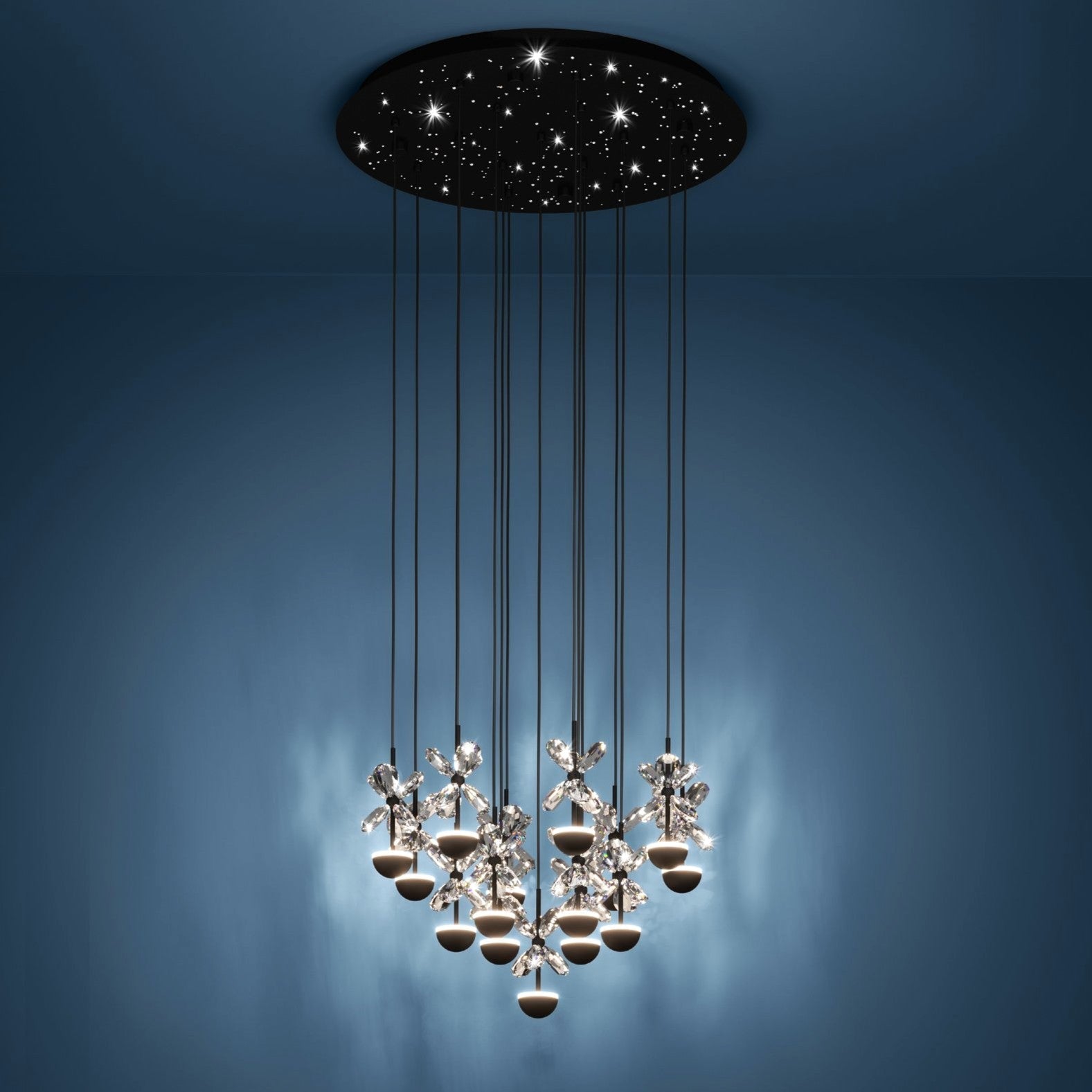 Lustra LED Suspendata Luxury PIANOPOLI 2 Eglo 390277