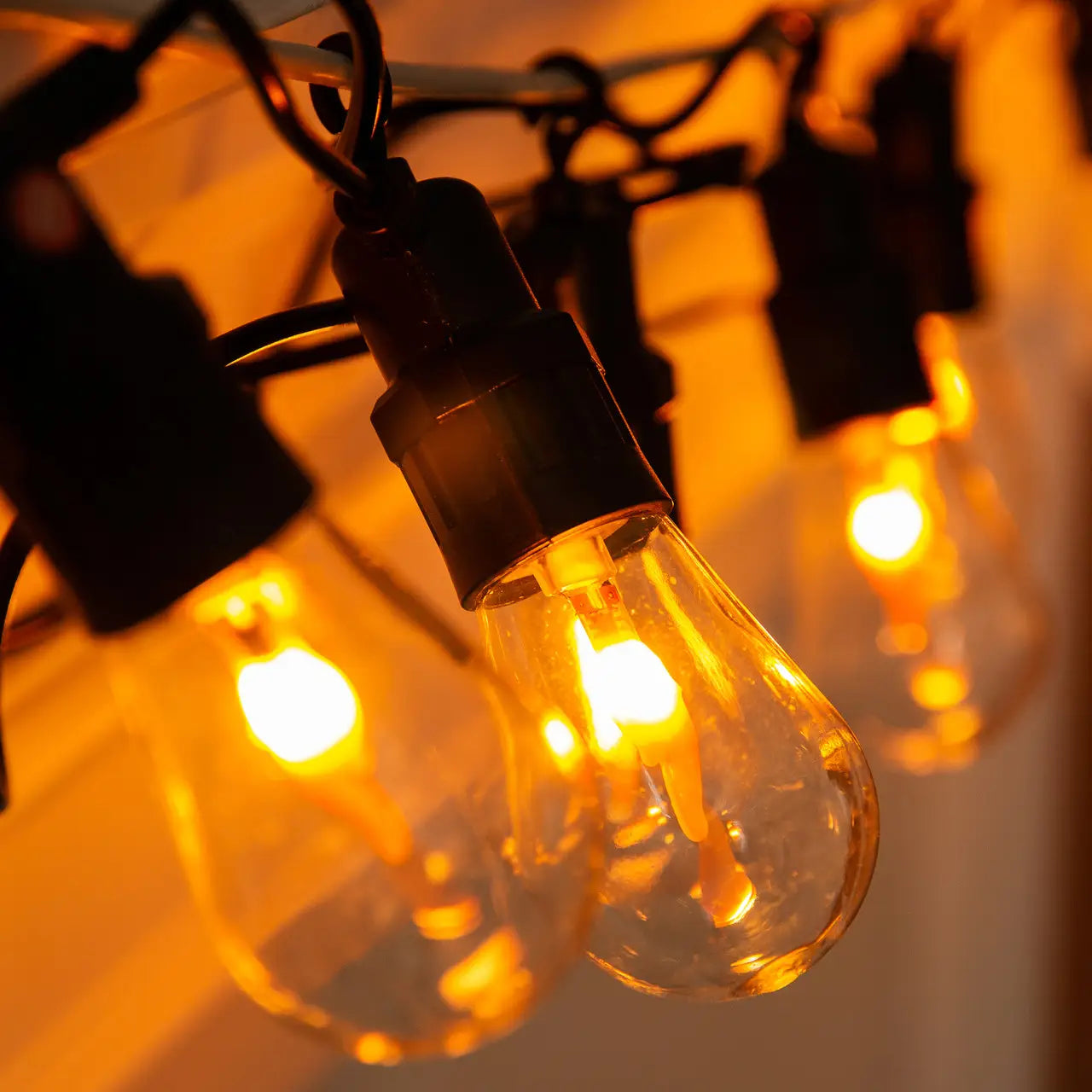 Ghirlanda Luminoasa 5m / 10 Becuri LED Integrat Flacara miscatoare , Interconectabil