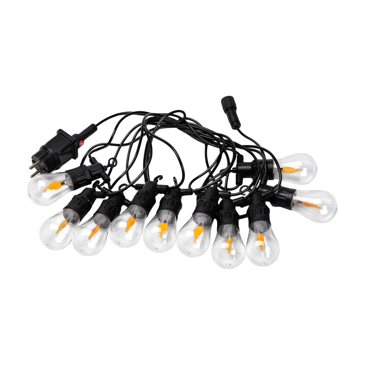 Ghirlanda Luminoasa 5m / 10 Becuri LED Integrat Flacara miscatoare , Interconectabil