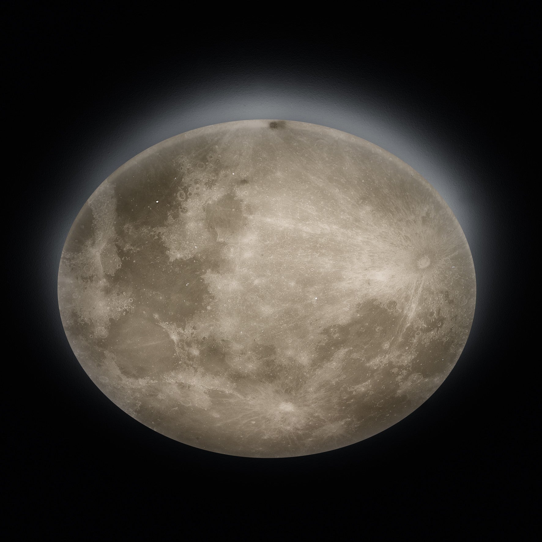 Plafoniera LED PREMIUM LUNAR Delight 60CM Echivalent 400W cu Telecomanda