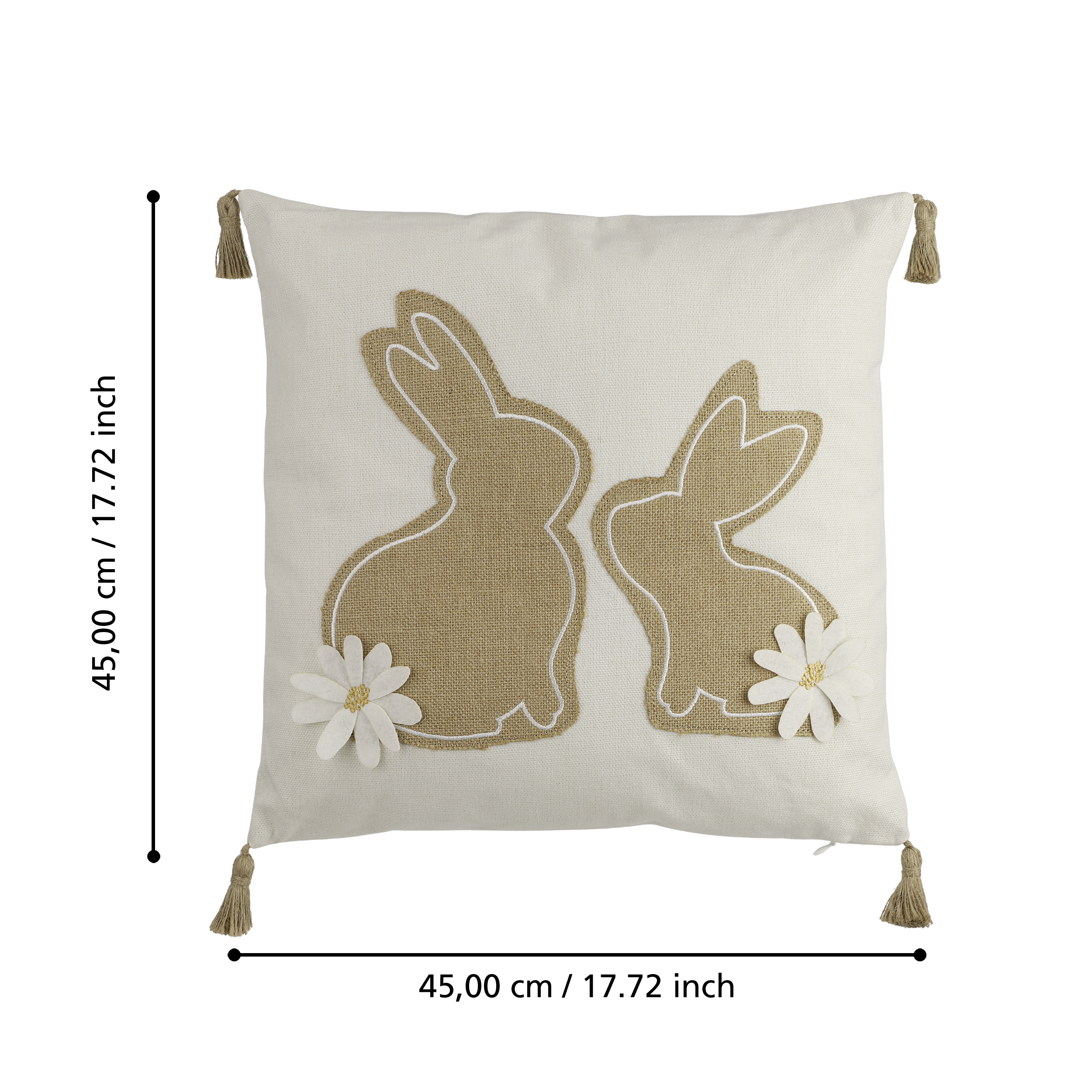 Perna Decorativa Chevery Bunny 45x45CM