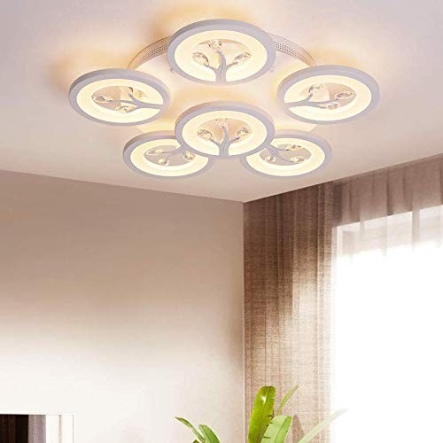 Lustra LED LEAVES Echivalent 500W Telecomanda