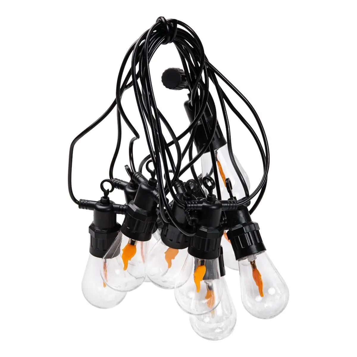 Ghirlanda Luminoasa 5m / 10 Becuri LED Integrat Flacara miscatoare , Interconectabil