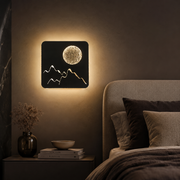 Aplica LED ASTRAL SQUARE Black 3 Lumini Echivalent 135W