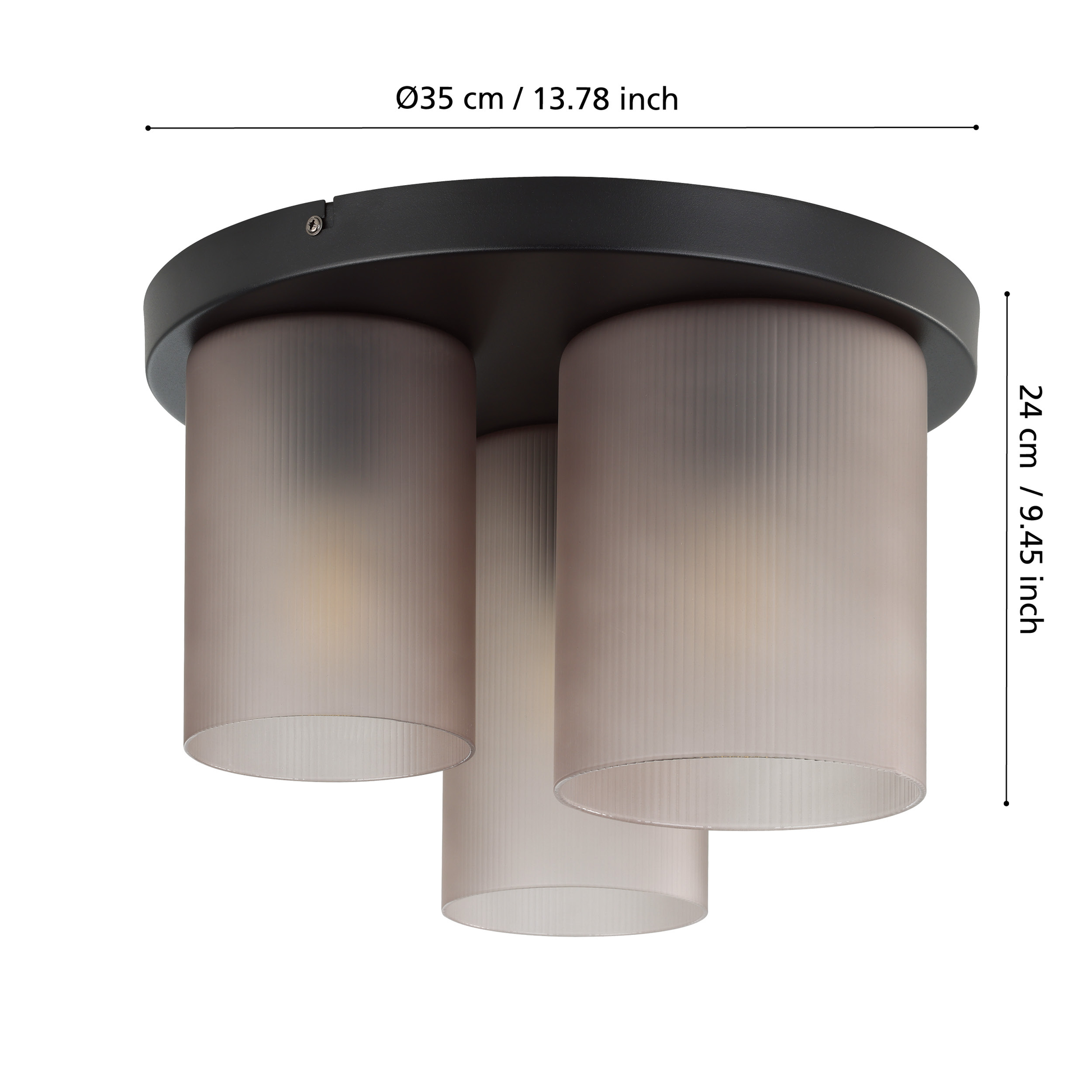 Lustra COLOMERA Black 35CM Eglo