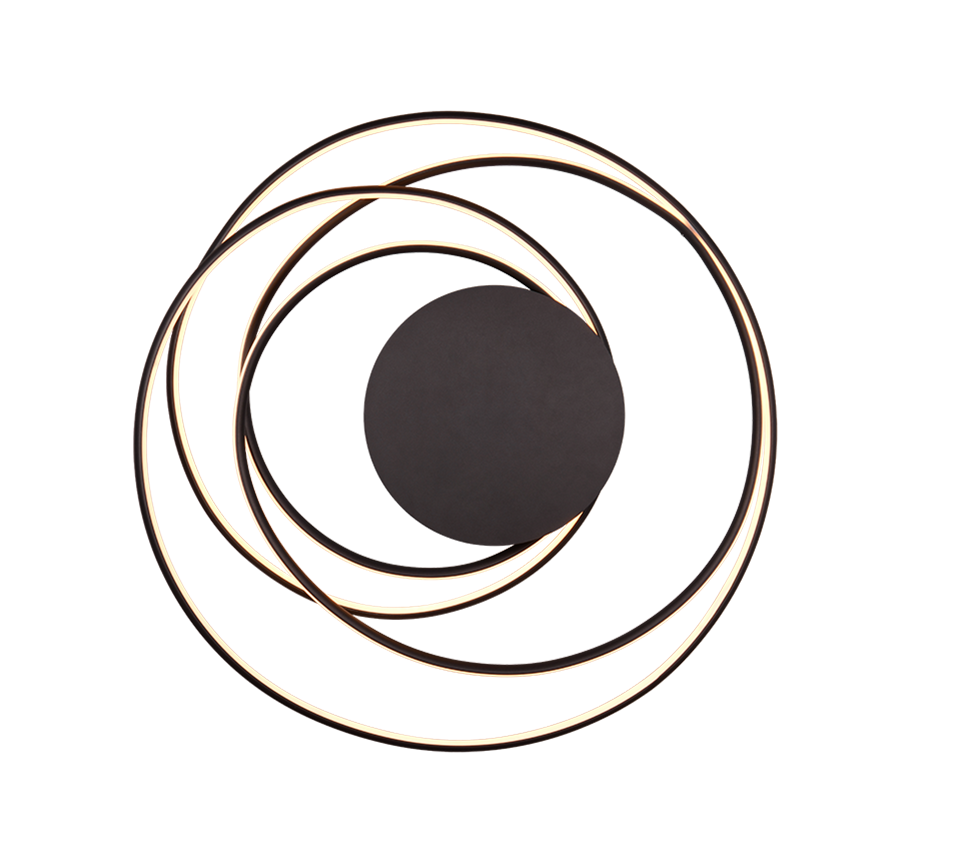Lustra LED Premium Nala Black Echivalent 700W