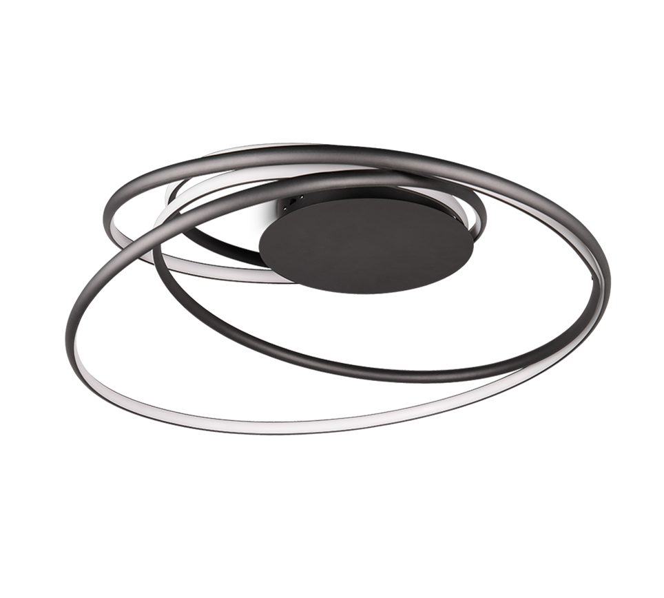 Lustra LED Premium Nala Black Echivalent 700W