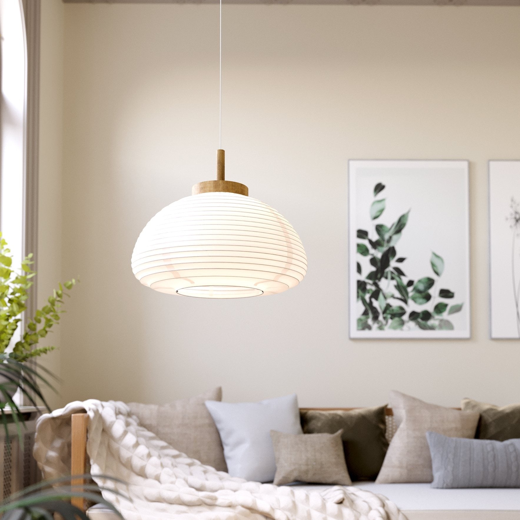 Pendulul SUMMERHILL White 110CM Eglo