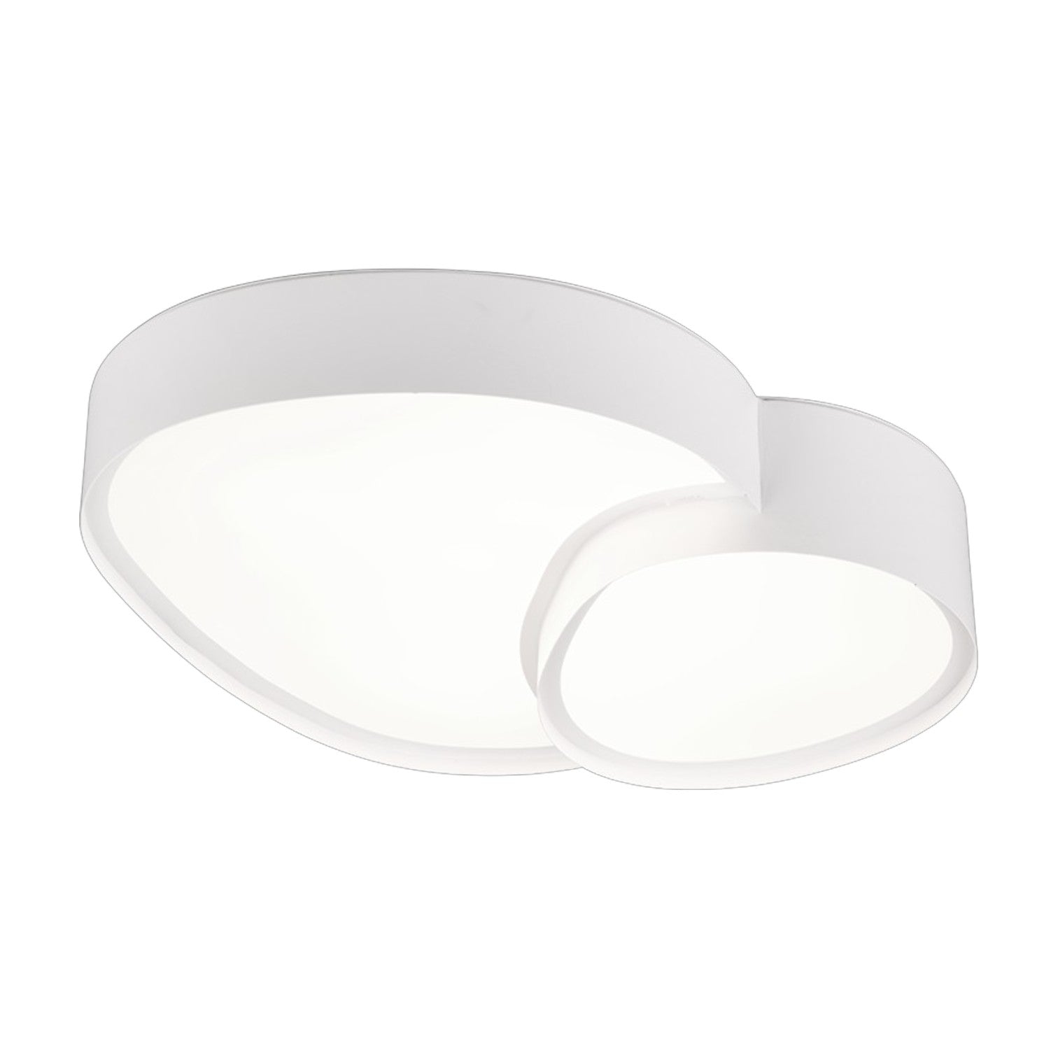 Lustra LED Luxury RISE White Echivalent 160W Telecomanda