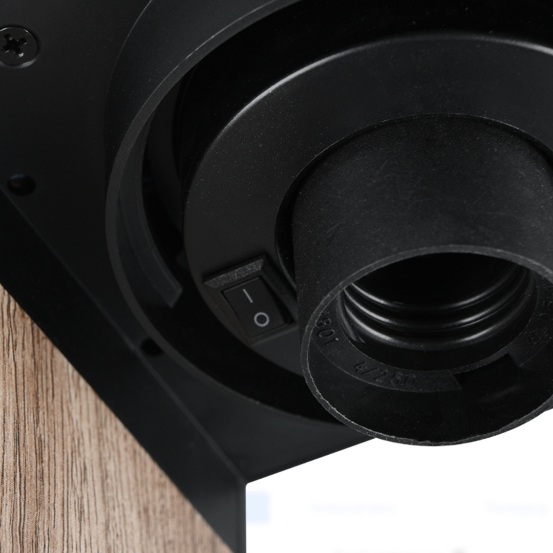 Aplica Exterior 1x27 ARDILA Finisaj Negru