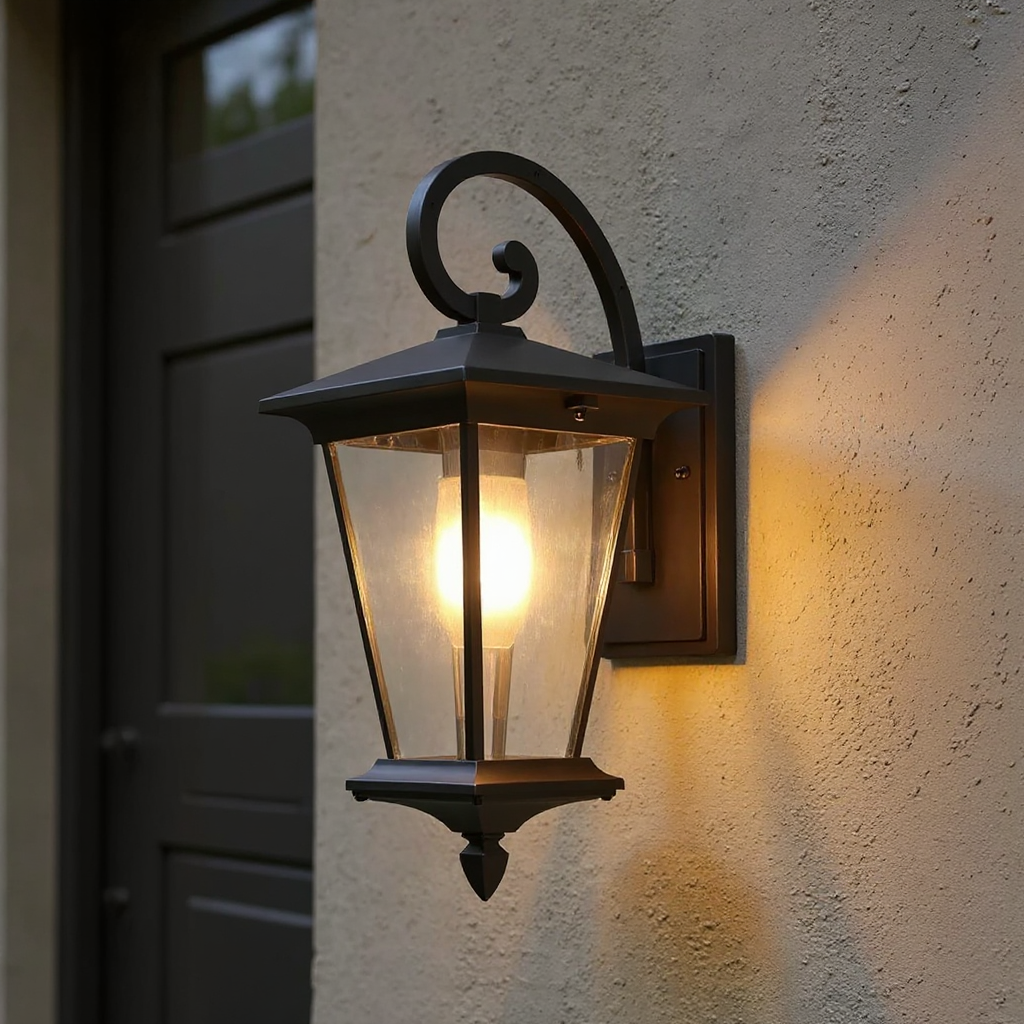 Aplica Exterior Tip Felinar LOVI Black