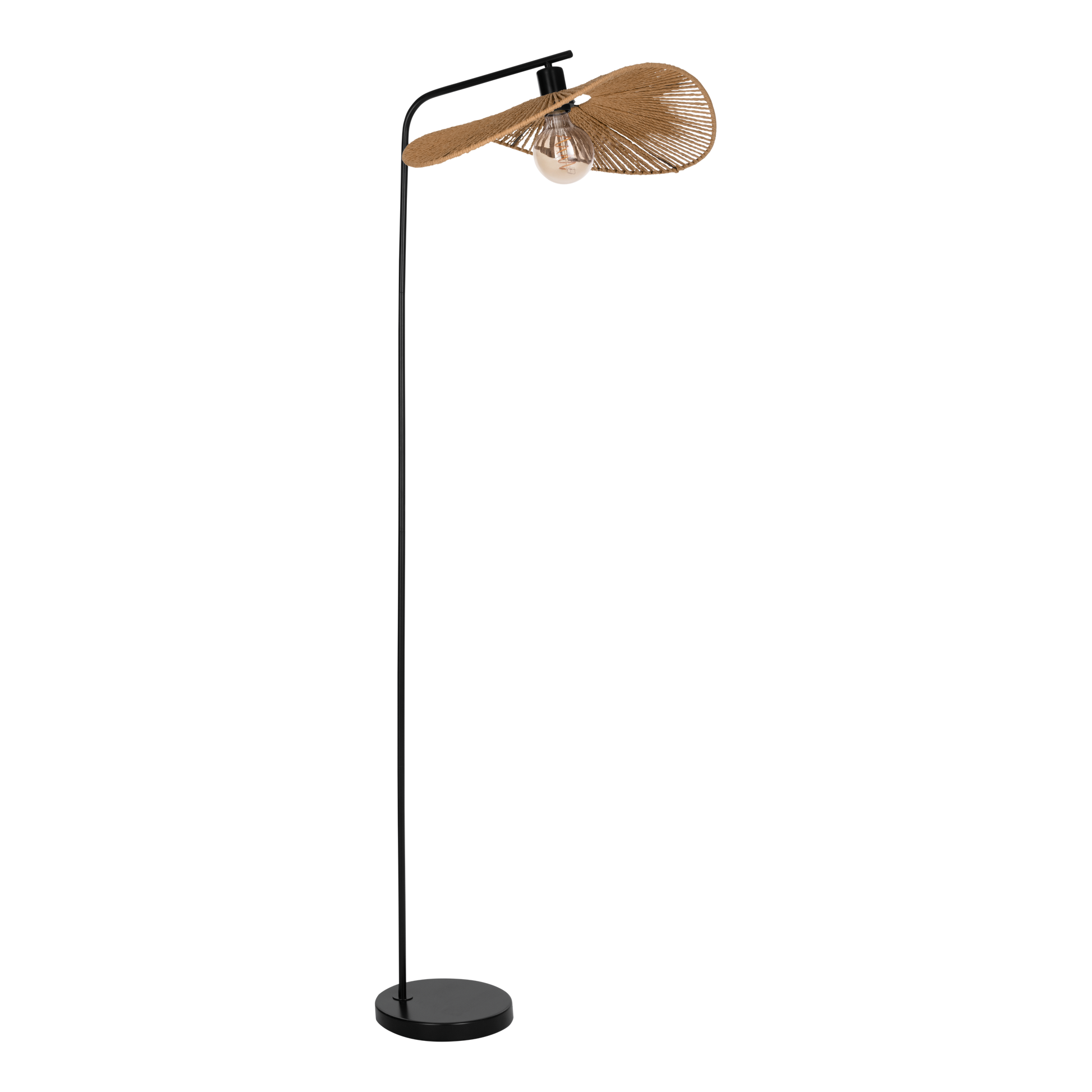 Lampadar SIRUELA Black & Brown 160CM Eglo