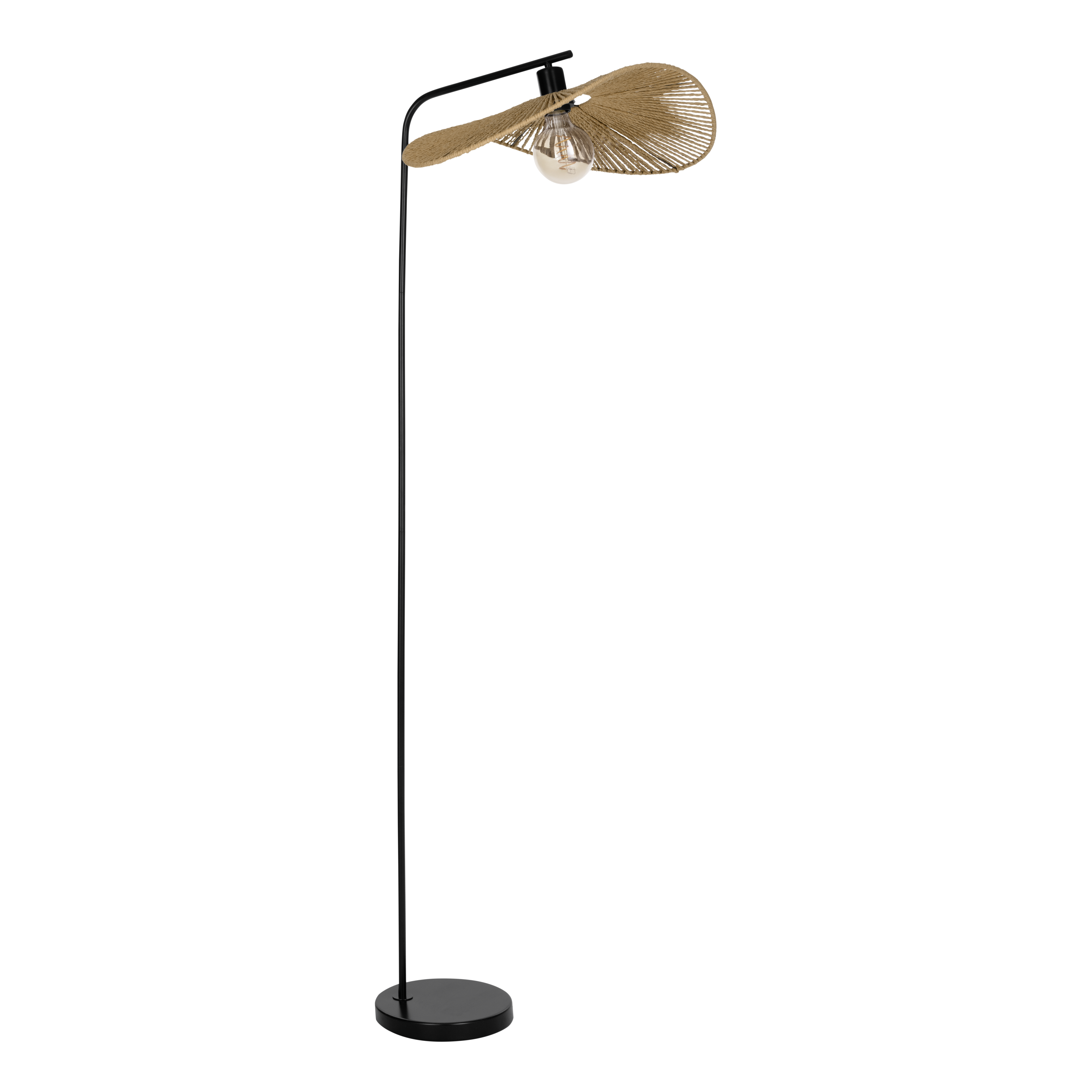 Lampadar SIRUELA Black & Brown 160CM Eglo