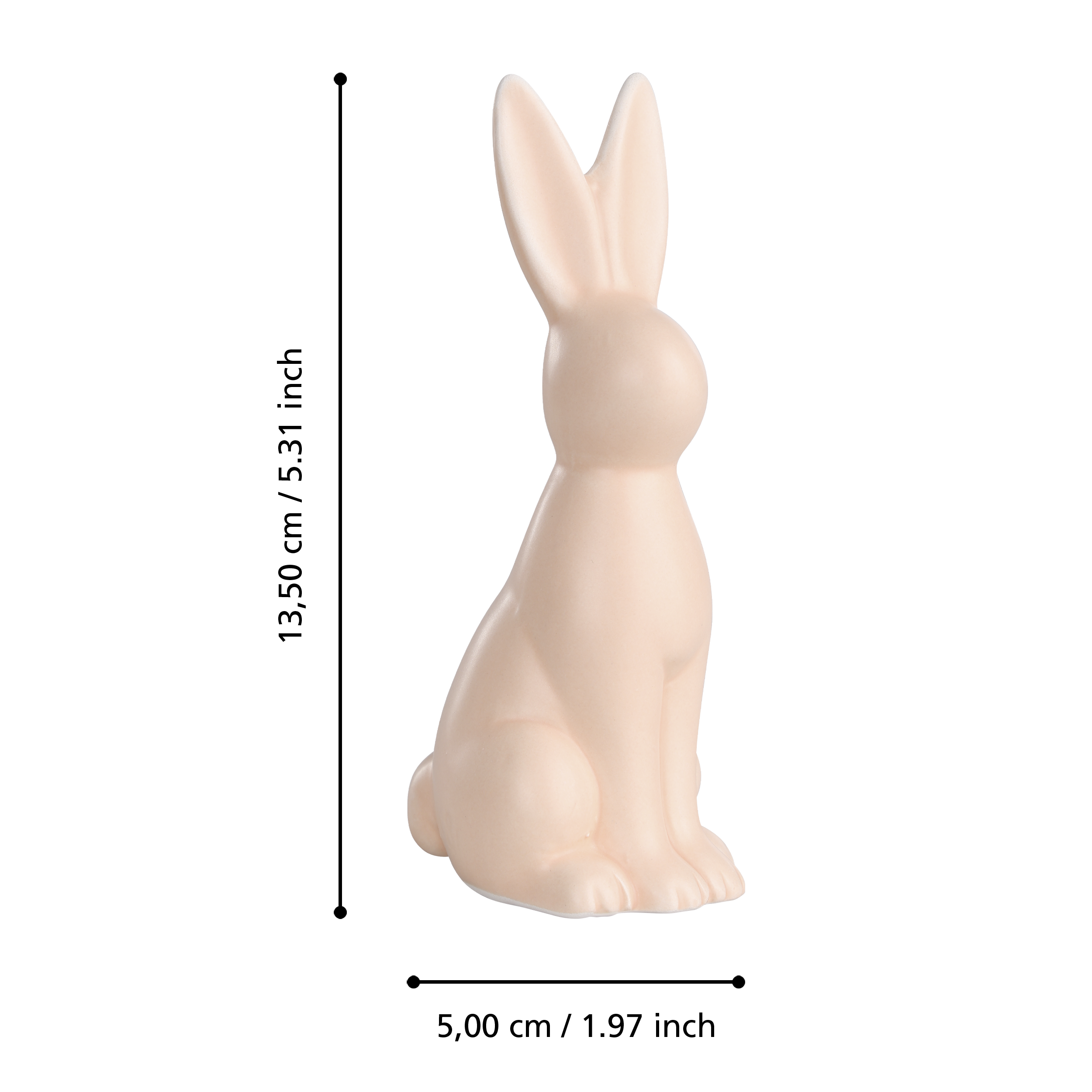 Set 6 Statuete Decorative Yaypan Pink 13.5CM