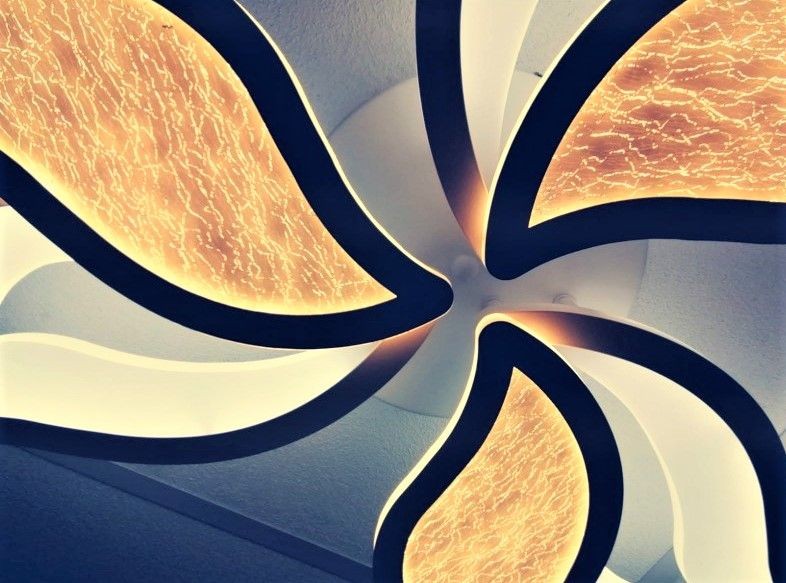 Lustra LED 144W MINI FLOWER Telecomanda