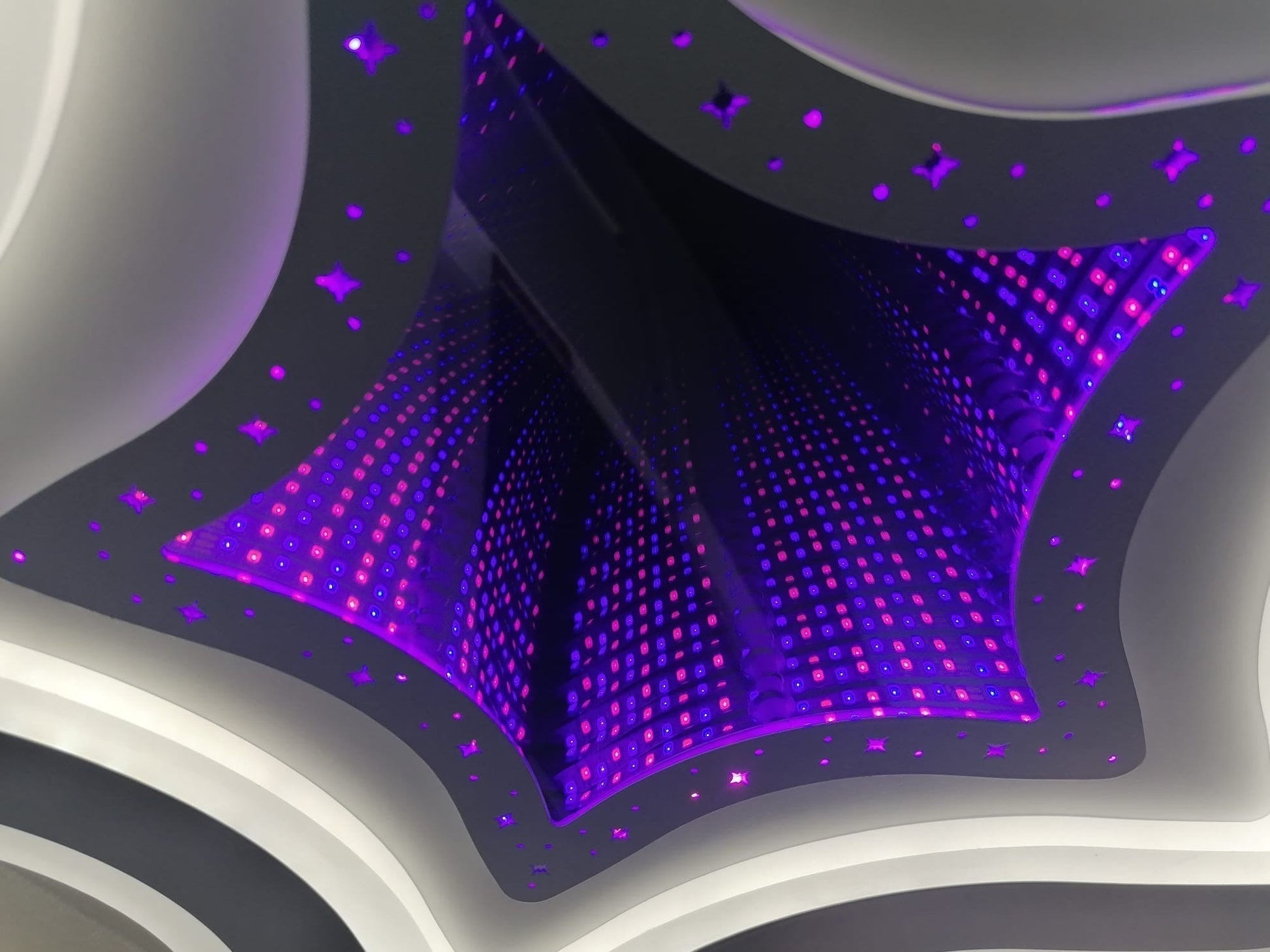 Lustra LED 180W STAR RGB 3D Telecomanda