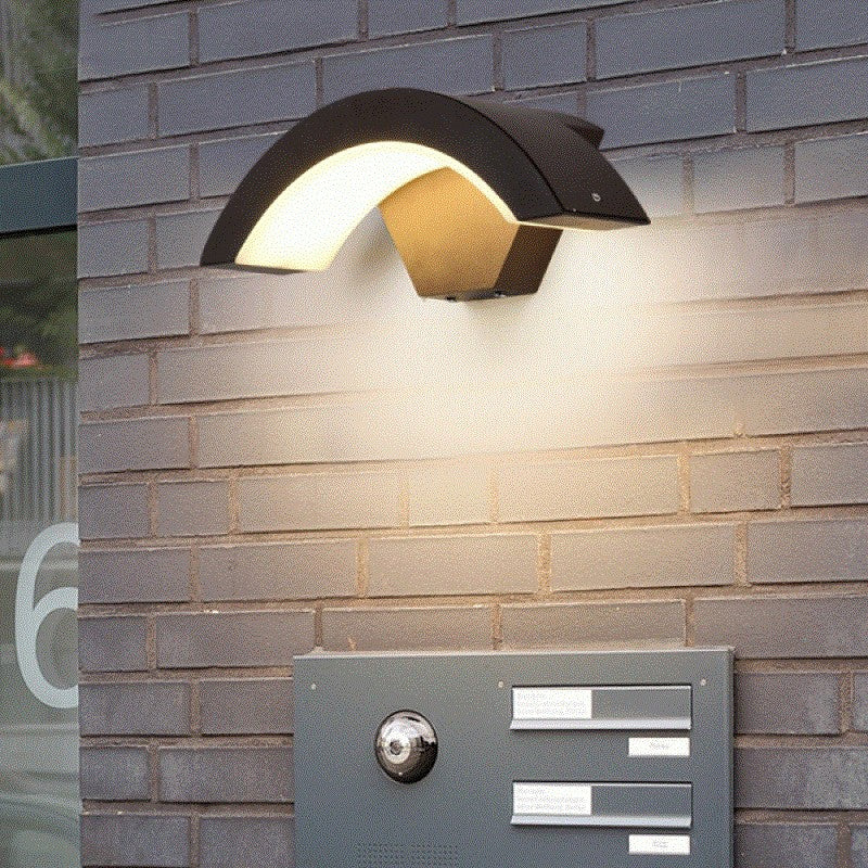 Aplica LED Exterior HELIOS 18W Neagra