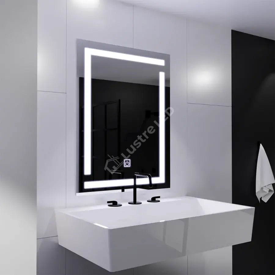 Oglinda Led Dreptunghiulara 60X80Cm Buton Touch C200S Mirror