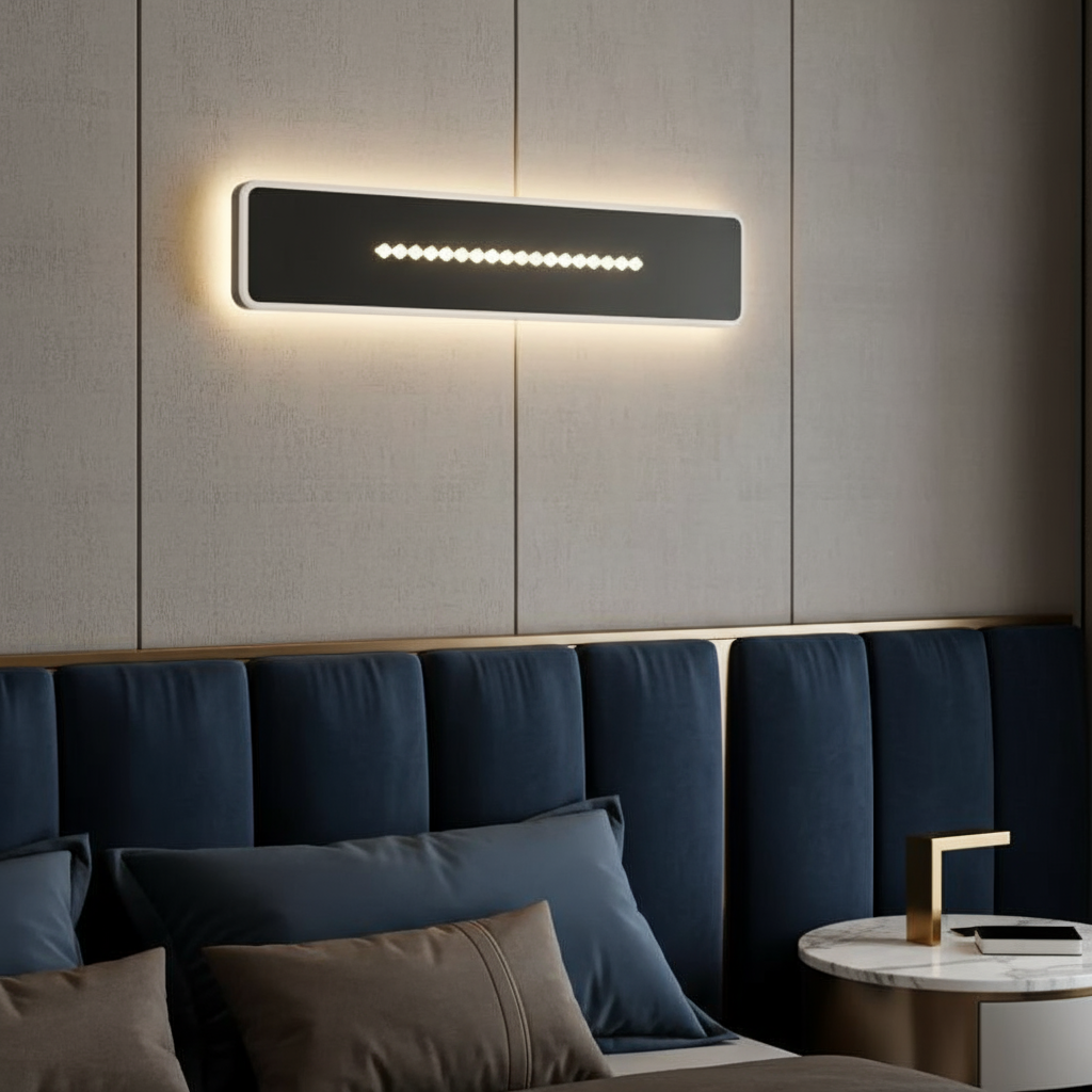 Aplica LED 22w VAIRA Black Echivalent 220W