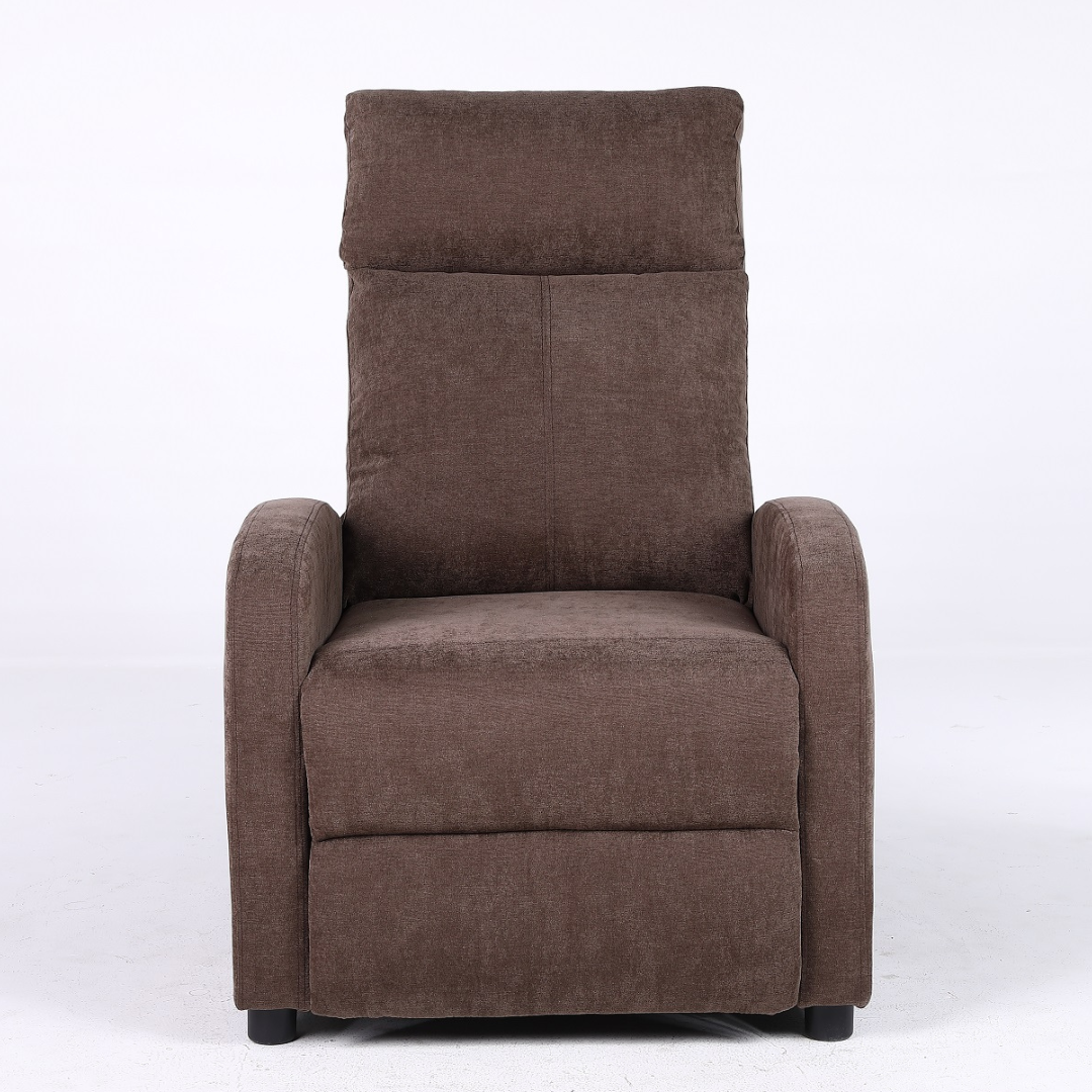 Fotoliu Recliner Stofa Maro