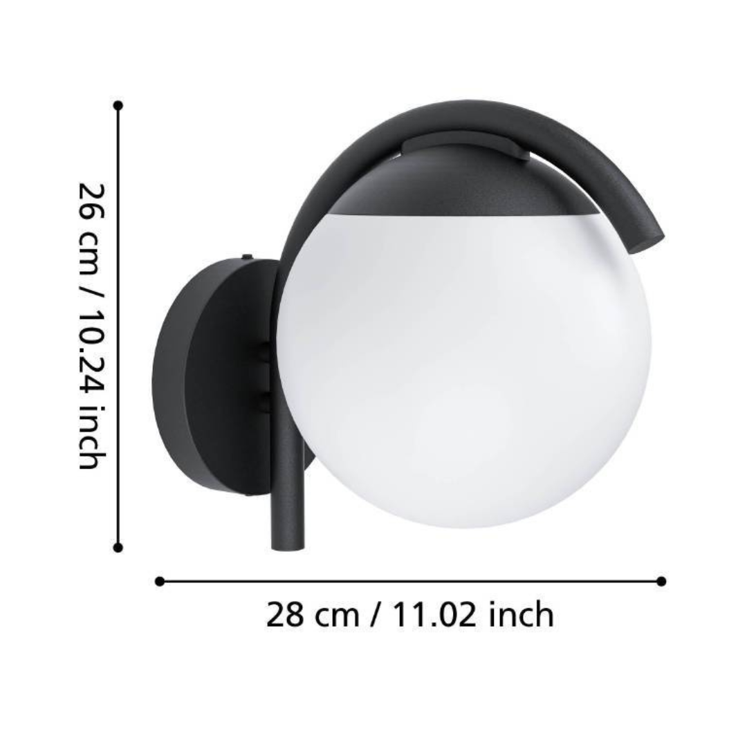 Aplica LED Exterior 28W PRATA VECCHIA 98731