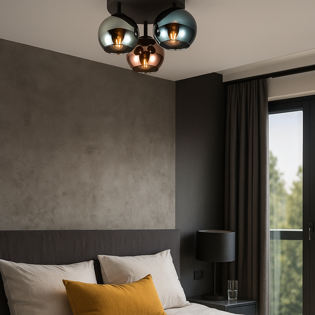 Lustra Abajur Aplicata 3xE14 SHELDON