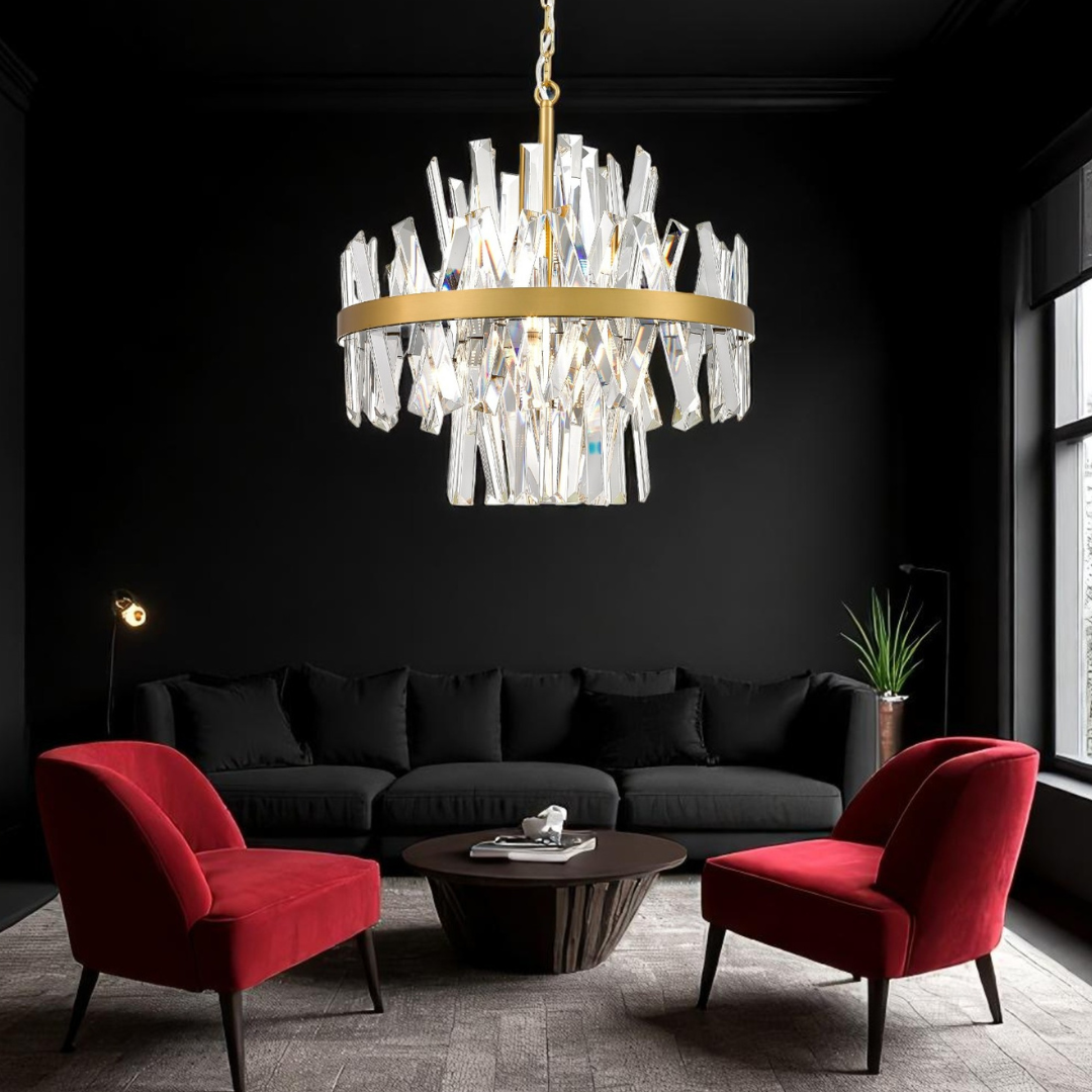 Candelabru Cristal Suspendat Luxury CONSTANTINOPOLE Premium 50cm