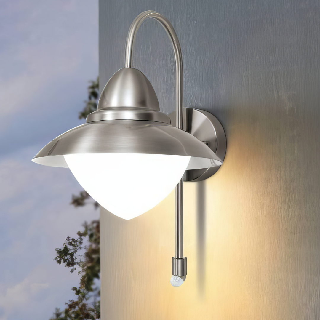 Aplica Inox SIDNEY Exterior cu Senzor 87105 Eglo