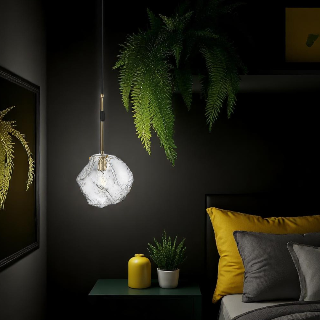 Pendul Cristal Luxury Golden ROCK