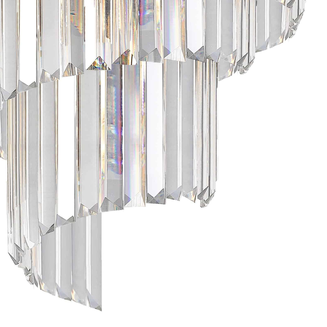 Candelabru Cristal Luxury Chrome GLADIUS