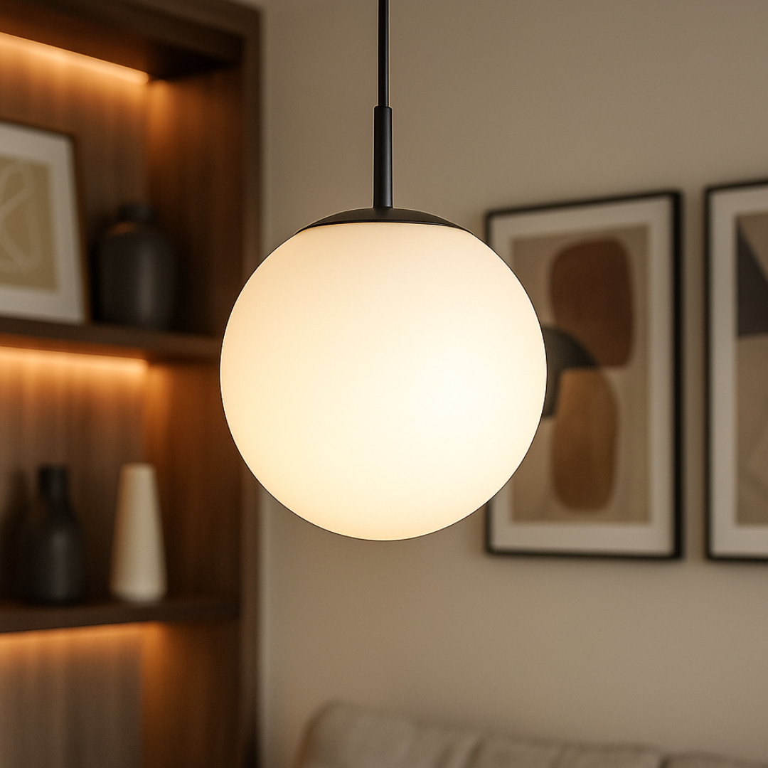 Pendul Abajur Mat Black